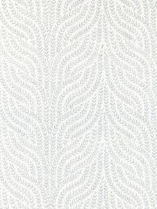 Scalamandre Fabric Willow Vine Embroidery Aquamarine