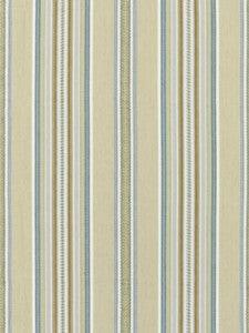 Scalamandre Fabric Cyrus Cotton Stripe Prairie