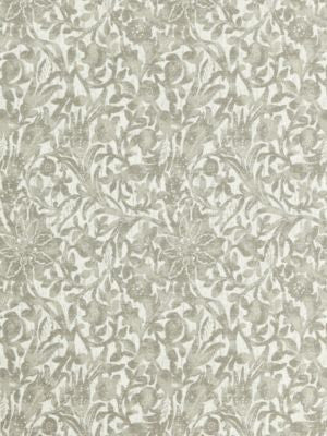 Bali Floral Stone SC271950001 by Scalamandre Designer Fabric ISOLA INDOOR / OUTDOOR 100% SOLUTION DYED ACRYLIC MEXICO LIGHT DUTY Horizontal: 16.5" and Vertical: 13.25" 54 - Swanky Fabrics -