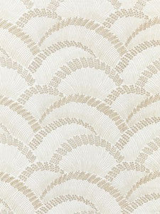 Scalamandre Fabric Lovegrass Embroidery Latte
