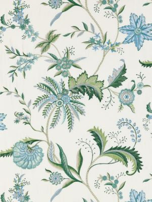 Seraphine Embroidered Silk Meadow SC273250001 by Scalamandre Fabric THE METROPOLITAN MUSEUM OF ART 55% SILK 45% VISCOSE INDIA LIGHT DUTY Horizontal: 30.7" and Vertical: 25.5" 51 - Fabric Carolina -
