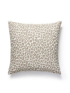 Scalamandre Pillows Backyard Bengal Outdoor Pillow 22 X 22 - Limestone