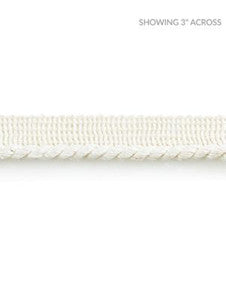 Scalamandre Trim Liam Linen Cord Blanc