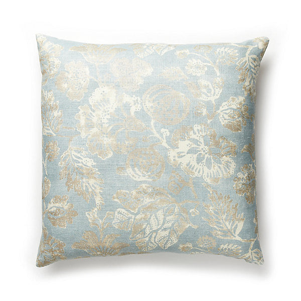 Calais Linen Print Sky by Scalamandre
 Pillow Scalamandre
 Pillow Calais Linen Print SkyPillow 100% LINEN USA </p><p>Repeat: H: 31", V: 17.875" 53.5" - Fabric Carolina -