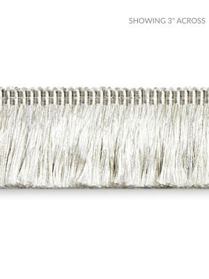<p>Gripsholm Brush Fringe Winter SCFC14970001 by Scalamandre Trim</p><p><strong>Required Minimum Quantity Purchase: Fabrics by the yard 1 YARD MINIMUM </p><p>Book: NOVANTA PASSEMENTERIE</p><p>Content: 52% FIBRANNE 45 % RAYON 3% POLYESTER</p><p>Origin: CHINA</p><p>Performance: LIGHT DUTY</p><p>Repeat: Horizontal: 0" and Vertical: 0"</p><p>Width: 1.5</p>