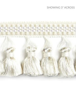 Plaza Tassel Fringe Winter SCFT15050001 by Scalamandre Designer Trim NOVANTA PASSEMENTERIE 54% FIBRANNE 46% RAYON CHINA LIGHT DUTY Horizontal: 0" and Vertical: 0" 2.25 - Swanky Fabrics -