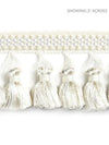 Plaza Tassel Fringe Winter SCFT15050001 by Scalamandre Designer Trim