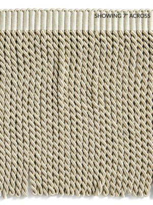 Windsor Bullion Pale Sand SCFX15030001 by Scalamandre Designer Trim NOVANTA PASSEMENTERIE 50% COTTON 47% RAYON 3% FIBRANNE CHINA LIGHT DUTY Horizontal: 0" and Vertical: 0" 8.5 - Swanky Fabrics -