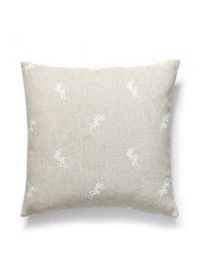 Scalamandre Pillows Gecko Outdoor Pillow 22 X 22 - Limestone