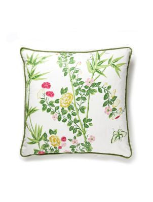 <p>Jardin De Chine Pillow 22 X 22 - Spring SCJARDPILL0001 by Scalamandre Pillows</p><p><strong>Required Minimum Quantity Purchase: Product</p><p>Book: </p><p>Content: 100% COTTON</p><p>Origin: </p><p>Performance: </p><p>Repeat: Horizontal: and Vertical: </p><p>Width: 0</p>