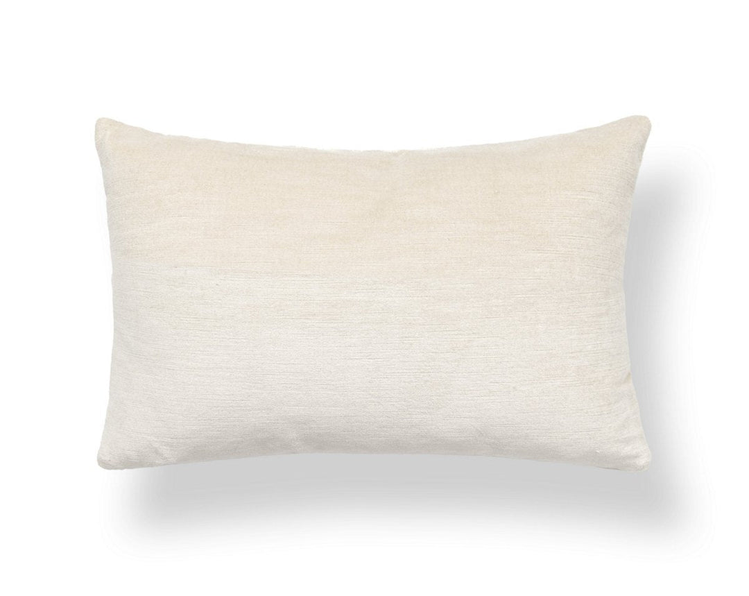 Persia Pillow 14 X 22 - Natural SCLBDK1627M0001 by Scalamandre Designer Pillow
