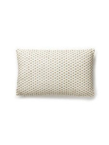 Scalamandre Pillows Fleur Embroidery Pillow 14 X 22 - Mineral