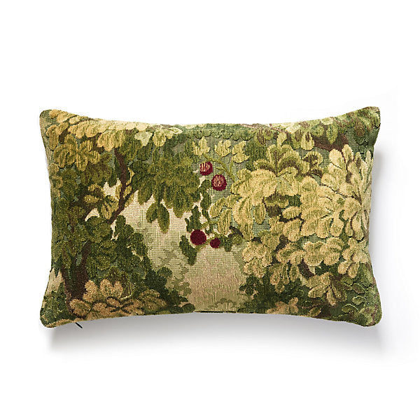 Marly Lumbar Pillow/Forest Greens Sc 0001Lmarlypil by The House of Scalamandre
 Pillow 72% LINEN 18% COTTON|10% VISCOSE USA Horizontal: and Vertical: - Fabric Carolina -