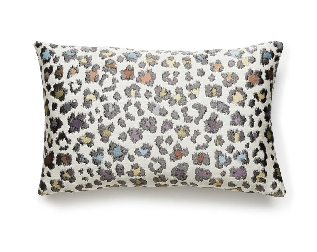 Rosette Woven Pillow 14 X 22 - Haze SCLROSEPILL0001 by Scalamandre Designer Pillow