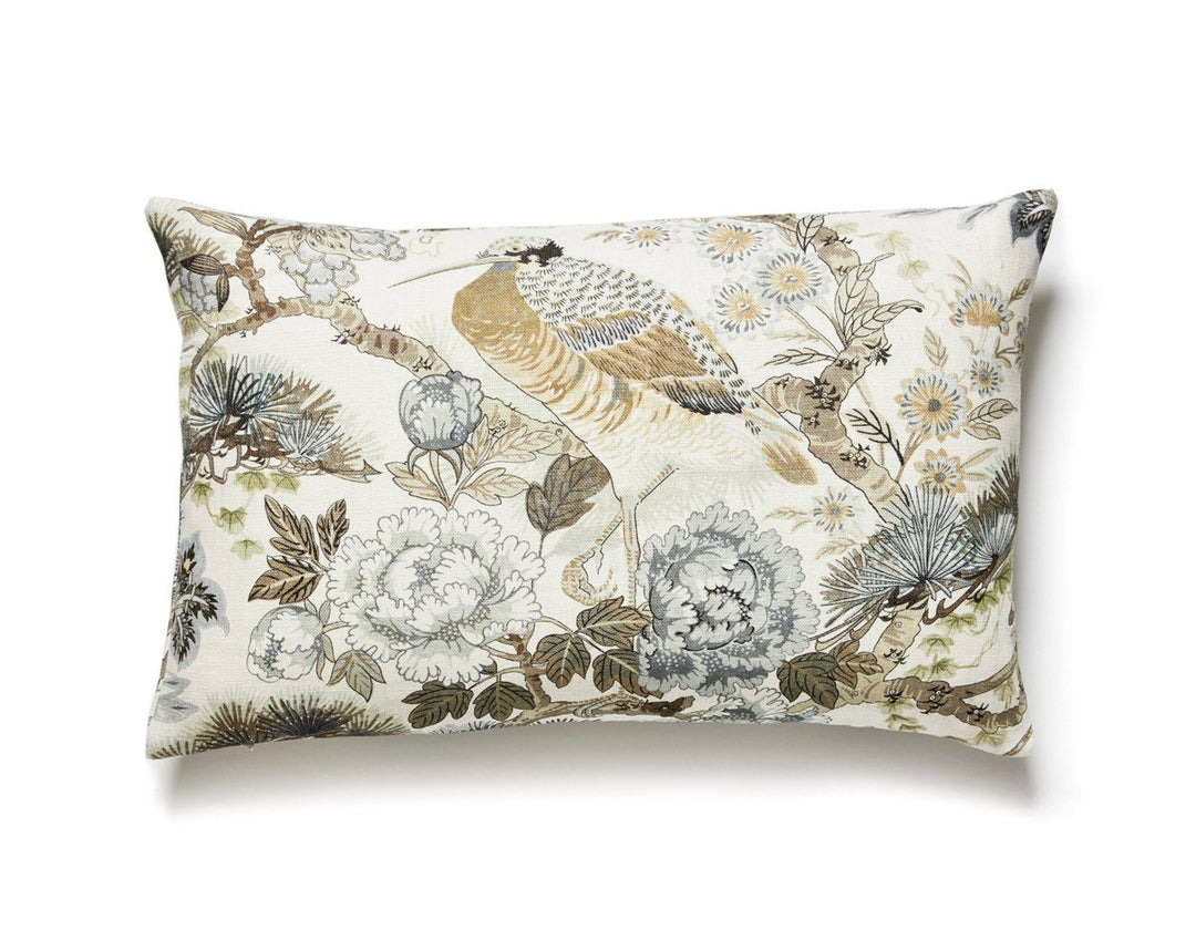 Shenyang Pillow 14 X 22 - Parchment SCLSHENPILL0001 by Scalamandre Designer Pillow