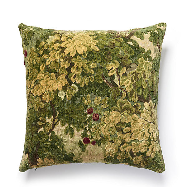 Marly Pillow/Forest Greens Sc 0001Marlypill by The House of Scalamandre
 Pillow 72% LINEN 18% COTTON 10% VISCOSE USA Horizontal: and Vertical: - Fabric Carolina -