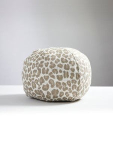 Scalamandre Pillows Backyard Bengal Outdoor Pillow 12 Dia - Limestone
