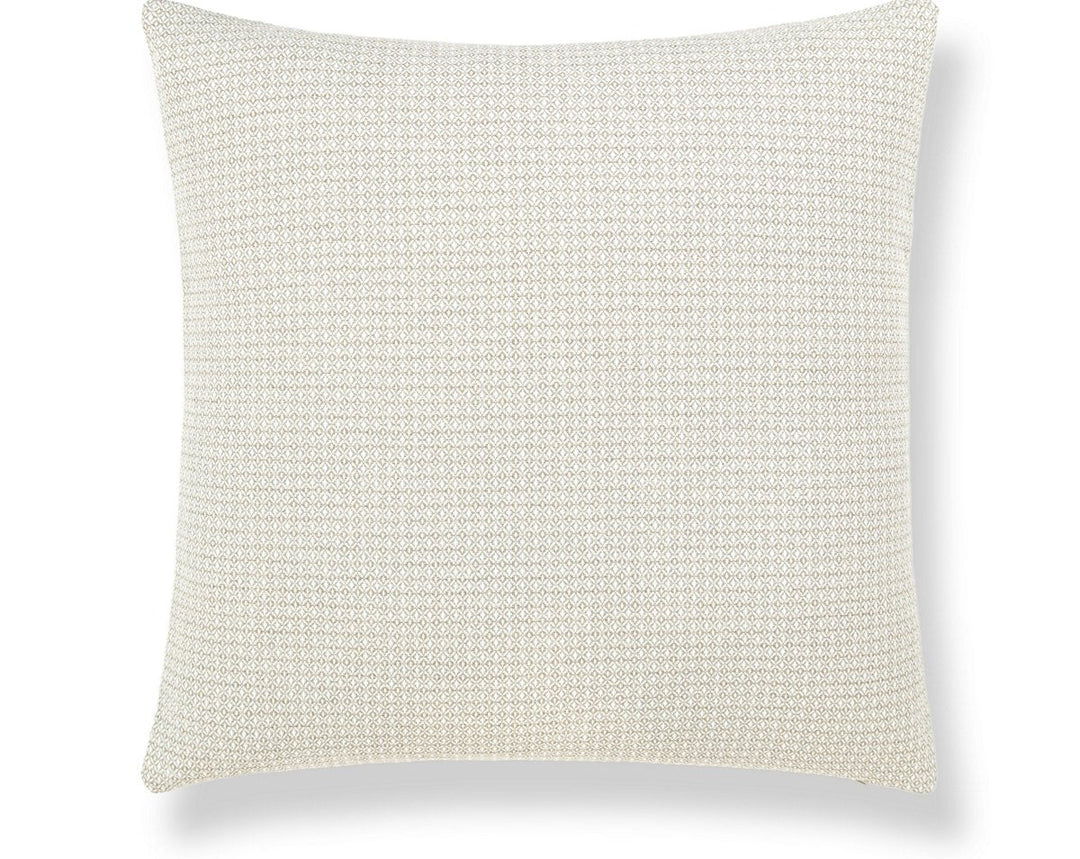 Bird'S Eye Outdoor Pillow 22 X 22 - Linen SCSDDK270680001 by Scalamandre Designer Pillow