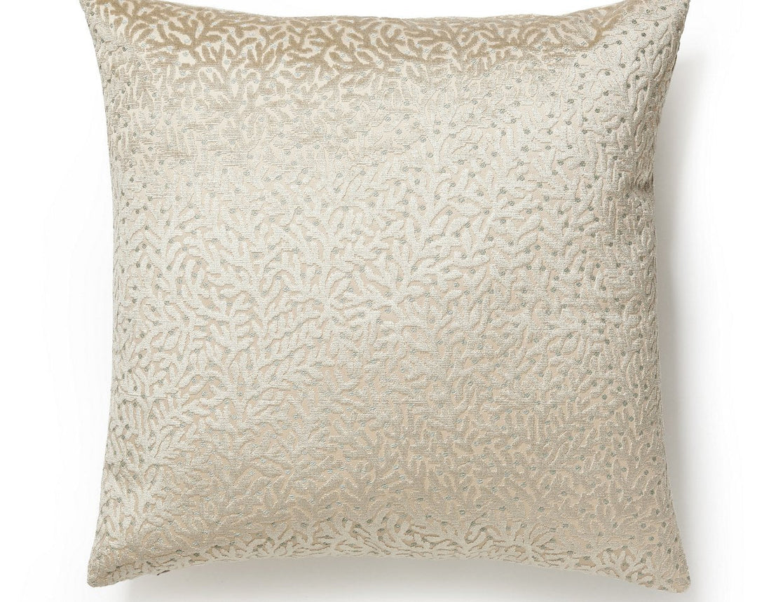 Corallina Velvet Pillow 22 X 22 - Pebble Beach SCSDDK270770001 by Scalamandre Designer Pillow
