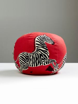 <p>Zebras Pillow 12 Dia - Masai Red SCSZEBRAPIL0001 by Scalamandre Pillows</p><p><strong>Required Minimum Quantity Purchase: Product</p><p>Book: ZEBRA COLLECTION</p><p>Content: 73% COTTON; 27% LINEN</p><p>Origin: U.S.A.</p><p>Performance: </p><p>Repeat: Horizontal: and Vertical: </p><p>Width: 0</p>