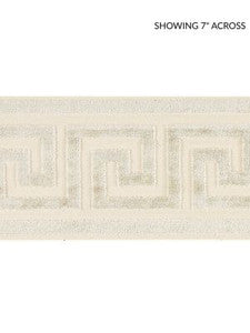 Scalamandre Trim Greek Key Velvet Tape Mist