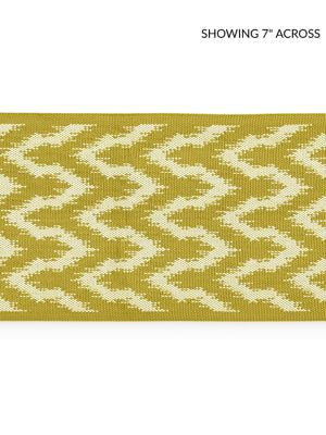 <p>Seychelles Tape Citron SCT33090001 by Scalamandre Trim</p><p><strong>Required Minimum Quantity Purchase: Fabrics by the yard 1 YARD MINIMUM </p><p>Book: ISOLA INDOOR / OUTDOOR</p><p>Content: 100% POLYOLEFIN</p><p>Origin: UNITED KINGDOM</p><p>Performance: HEAVY DUTY</p><p>Repeat: Horizontal: .5" and Vertical: </p><p>Width: 3.5</p>