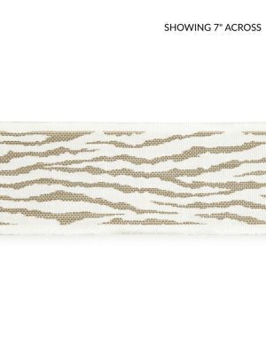 <p>Tiger Tape Linen SCT33100001 by Scalamandre Trim</p><p><strong>Required Minimum Quantity Purchase: Fabrics by the yard 1 YARD MINIMUM </p><p>Book: ISOLA INDOOR / OUTDOOR</p><p>Content: 100% POLYOLEFIN</p><p>Origin: UNITED KINGDOM</p><p>Performance: HEAVY DUTY</p><p>Repeat: Horizontal: 6.25" and Vertical: </p><p>Width: 3</p>