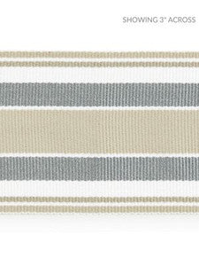 Scalamandre Trim Marina Stripe Tape Pebble