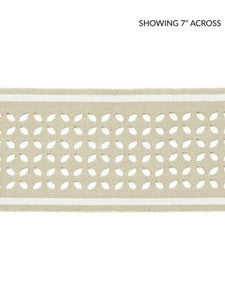 Scalamandre Trim Cassis Laser Cut Tape Linen