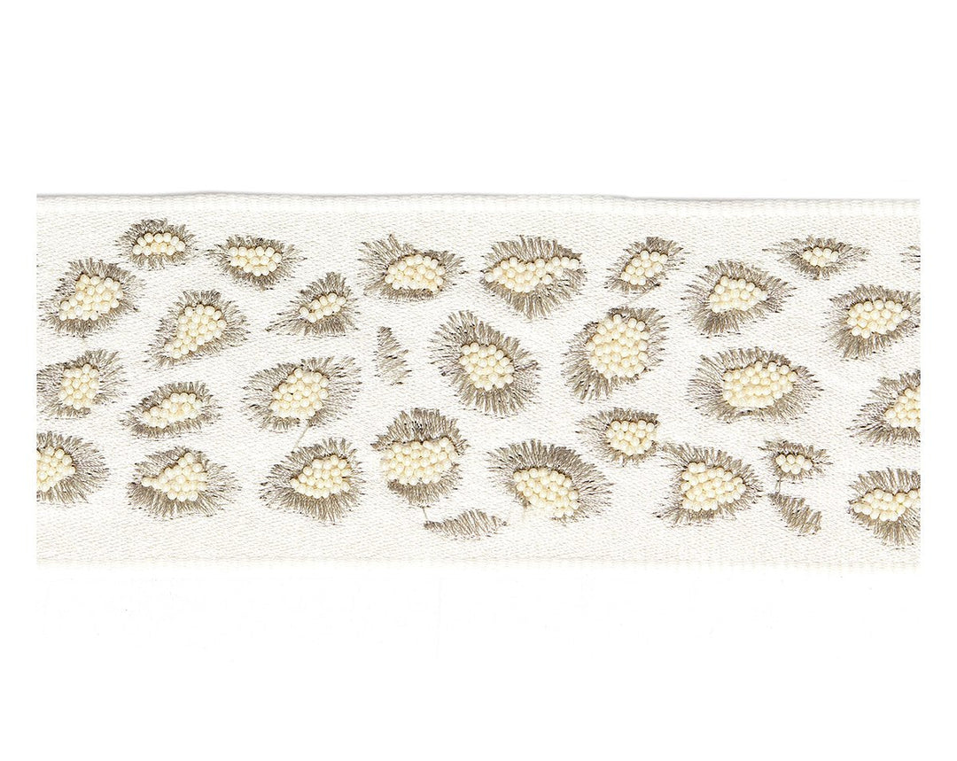 Catwalk Embellished Tape Pearl SCT33330001 by Scalamandre Designer Trim