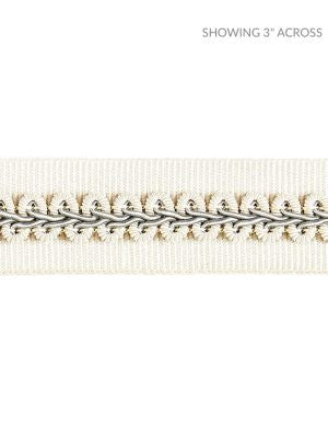 <p>Cecile Gimp Tape Cloud SCV12430001 by Scalamandre Trim</p><p><strong>Required Minimum Quantity Purchase: Fabrics by the yard 1 YARD MINIMUM </p><p>Book: BOTANICA</p><p>Content: 44% RAYON 43% FIBRANNE, 7% COTTON 6% POLYESTER</p><p>Origin: CHINA</p><p>Performance: LIGHT DUTY</p><p>Repeat: Horizontal: and Vertical: </p><p>Width: 1</p>