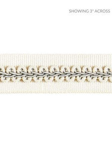 Scalamandre Trim Cecile Gimp Tape Cloud