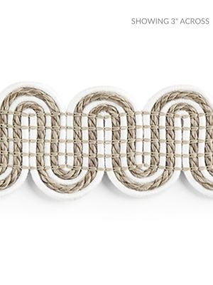<p>Serpentine Braid Linen SCV12460001 by Scalamandre Trim</p><p><strong>Required Minimum Quantity Purchase: Fabrics by the yard 1 YARD MINIMUM </p><p>Book: ISOLA INDOOR / OUTDOOR</p><p>Content: 90% POLYOLEFIN 10% NYLON</p><p>Origin: UNITED KINGDOM</p><p>Performance: HEAVY DUTY</p><p>Repeat: Horizontal: 1.125" and Vertical: </p><p>Width: 1.75</p>