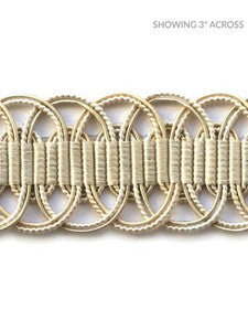 Scalamandre Trim Le Mans Linen Whites
