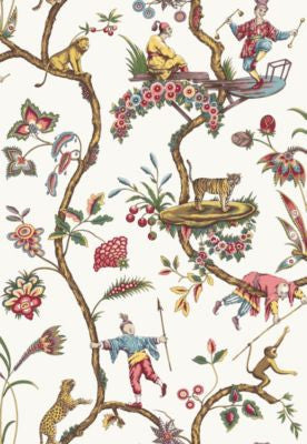 <p>Chinoise Exotique White SCWP815470001 by Scalamandre Wallpaper</p><p><strong>Required Minimum Quantity Purchase: Wallpaper by the Roll</p><p>Book: </p><p>Content: </p><p>Origin: U.S.A.</p><p>Performance: </p><p>Repeat: Horizontal: 39.25" and Vertical: 27"</p><p>Width: 27</p>