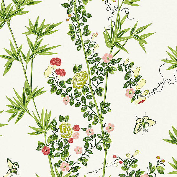 Jardin De Chine/Spring Sc 0001Wp88375 by Scalamandre
 Wallpaper UNITED KINGDOM Horizontal: 46" and Vertical: 27" 54" - Fabric Carolina -
