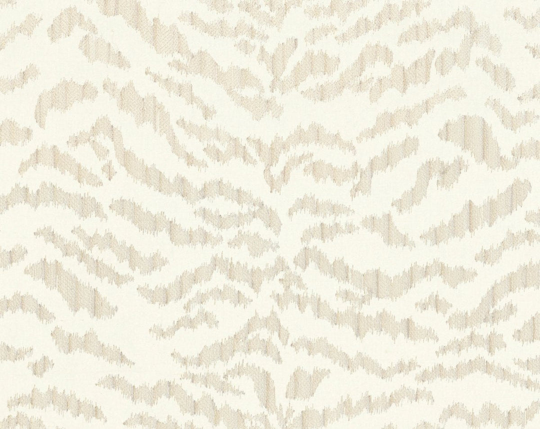 Tigress Wallcovering Frost SCWP885060001 by Scalamandre Designer Wallpaper