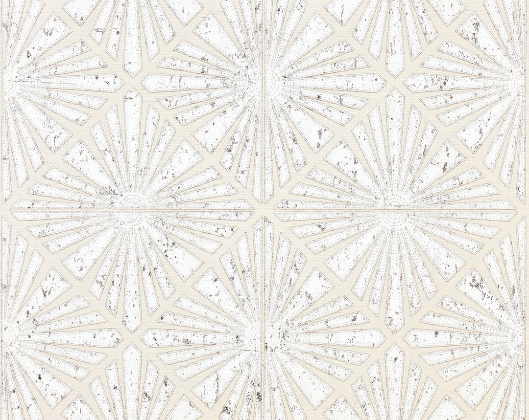 Milan Diamond Grasscloth Parchment SCWP885560001 by Scalamandre Designer Wallpaper