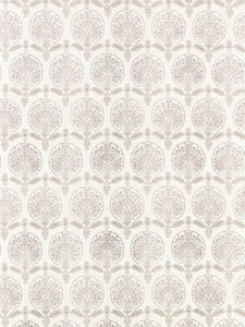 Karanfil Block Print Wallpaper Birch SCWP885600001 by Scalamandre Wallpaper