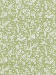 Scalamandre Fabric Tulia Linen Print Willow