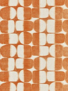 Scalamandre Fabric Rift Linen Print Marigold