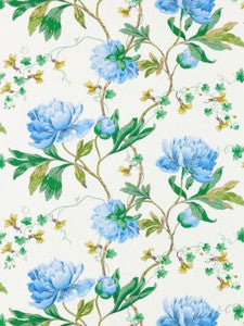 Isadora Print Bluebonnet SC166500002 by Scalamandre Fabric
