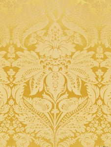 Scalamandre Fabric Newport Damask Vermeil
