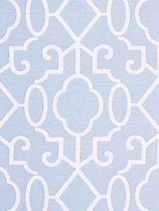 Scalamandre Fabric Ming Fretwork Cloud