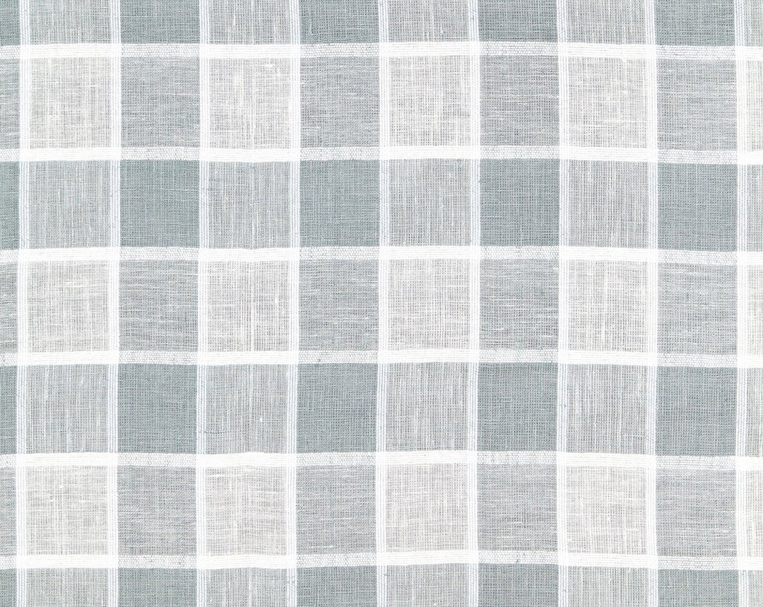 Wainscott Check Sheer Haze SC270430002 by Scalamandre Designer Fabric