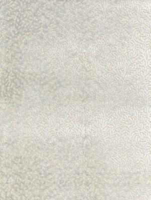 Corallina Velvet Blue Mist SC270770002 by Scalamandre Designer Fabric JARDIN 41% VISCOSE 34% COTTON 25% POLYESTER INDIA HEAVY DUTY Horizontal: 9.125" and Vertical: 13.375" 55 - Swanky Fabrics -