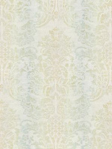 Scalamandre Fabric Sorrento Linen Damask Mineral