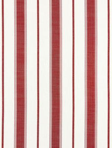 Scalamandre Fabric Sconset Stripe Currant