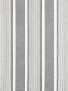 Scalamandre Fabric Wellfleet Stripe Zinc