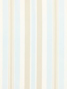 Scalamandre Fabric Mayfair Cotton Stripe Sea Gull